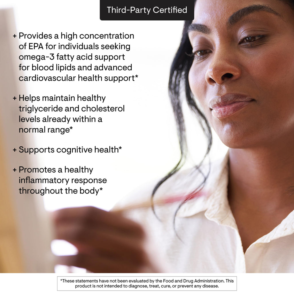 THORNE - Super EPA Pro - Omega-3 Fish Oil Supplement with EPA & DHA from Sustainably Sourced Cold-Water Fish - Promotes Blood Lipid Support* - Third-Party Certified