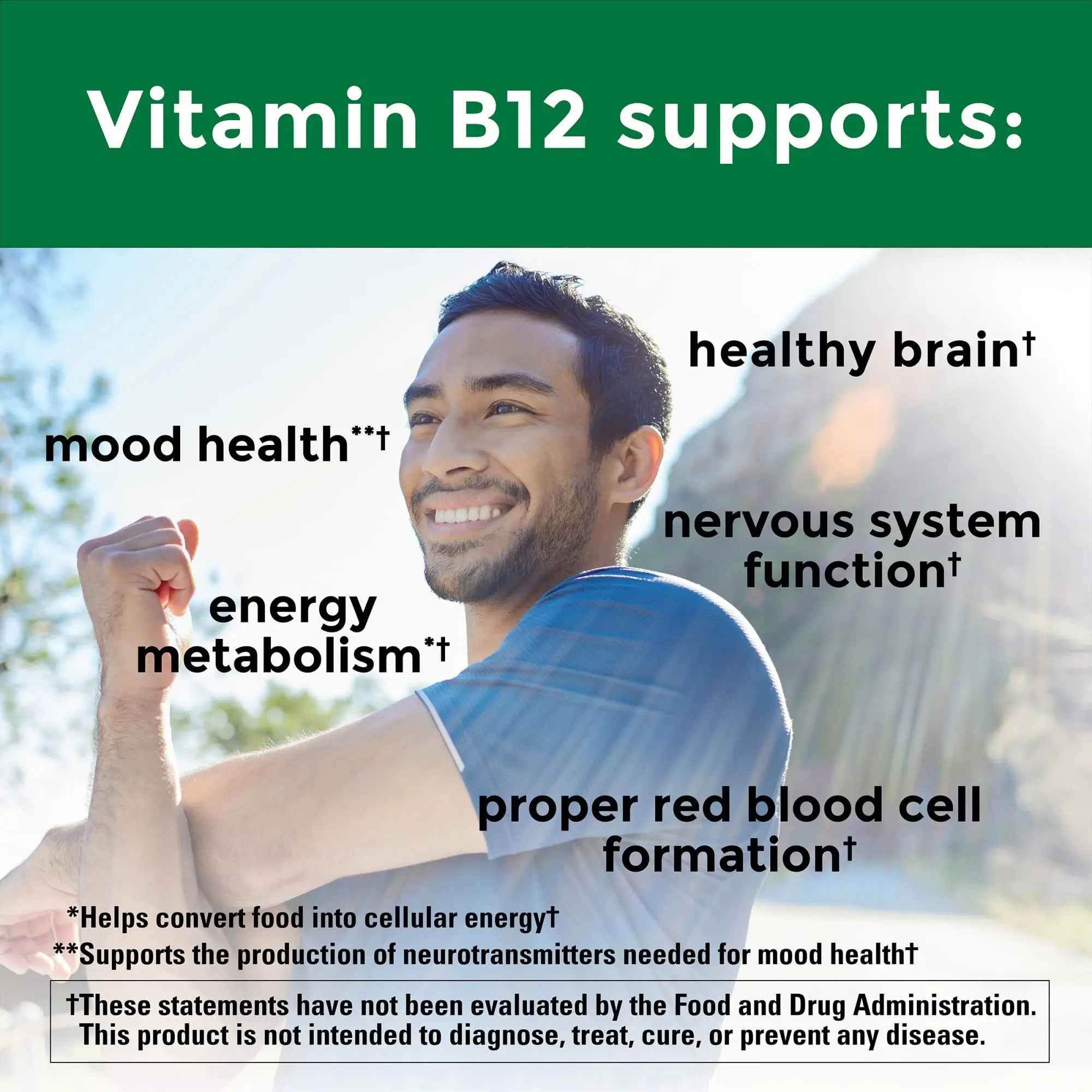 Nature Made Vitamin B12 1000 mcg, Dietary Supplement For Energy Metabolism Support Nature Made Au supplements