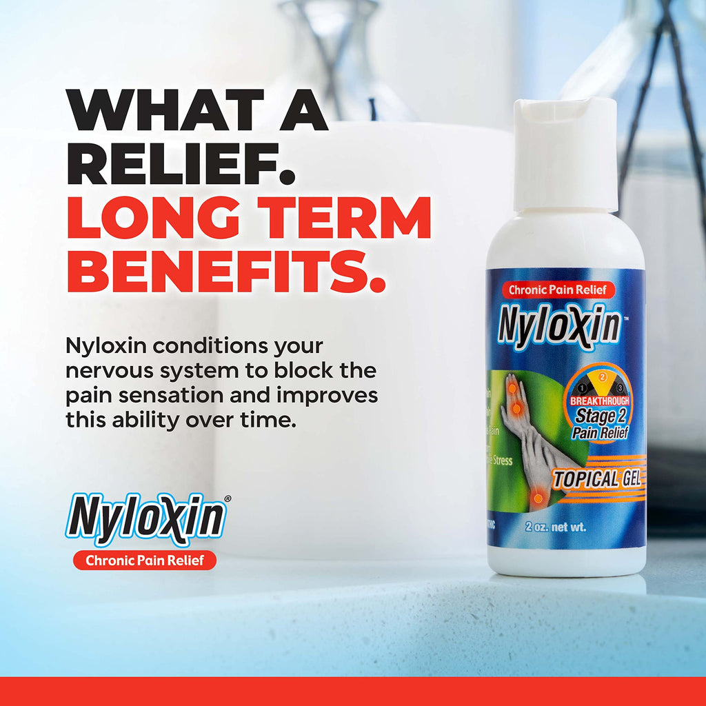 Nyloxin Easy Squeeze Bottle Arthritis Pain Relief Gel, Back Pain Relief, Neuropathy Pain Relief, Nerve Pain Relief, Knee Pain Relief, Foot Pain Relief, Muscle Pain Relief, Joint Pain Relief (2 oz) Nyloxin Au supplements