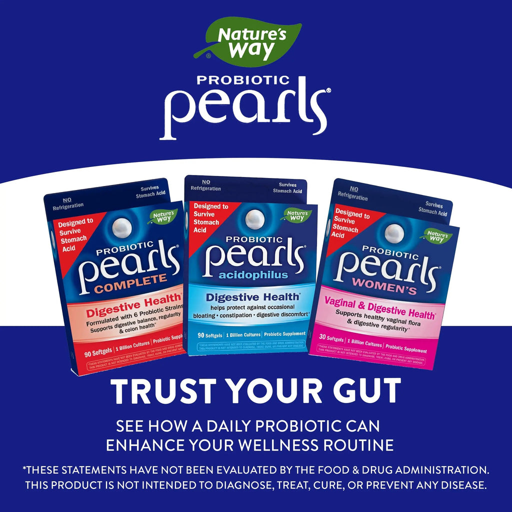 Nature's Way Probiotic Pearls for Women, Vaginal and Digestive Health Nature's Way Au supplements