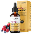Total Nutra USDA Organic Liquid Probiotic for Kids, Women & Men, Toddler Probiotic Drops with Alfalfa Prebiotic Blend + Acidophilus for Gut Health, Vegan