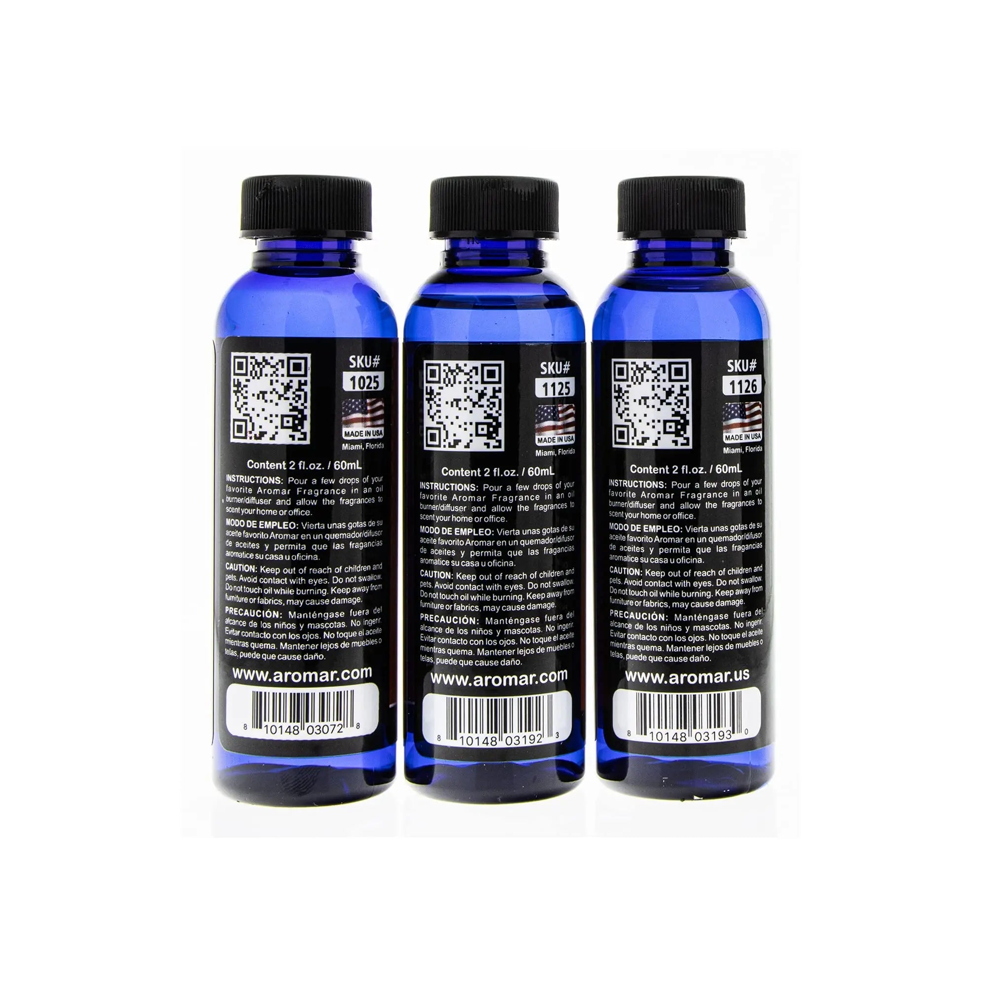 AROMAR Premium Fragrance Oil, 2oz Bottle 3 Pack Long Lasting Aromatic Scent, Fresh and Revitalizing Aromar Au supplements