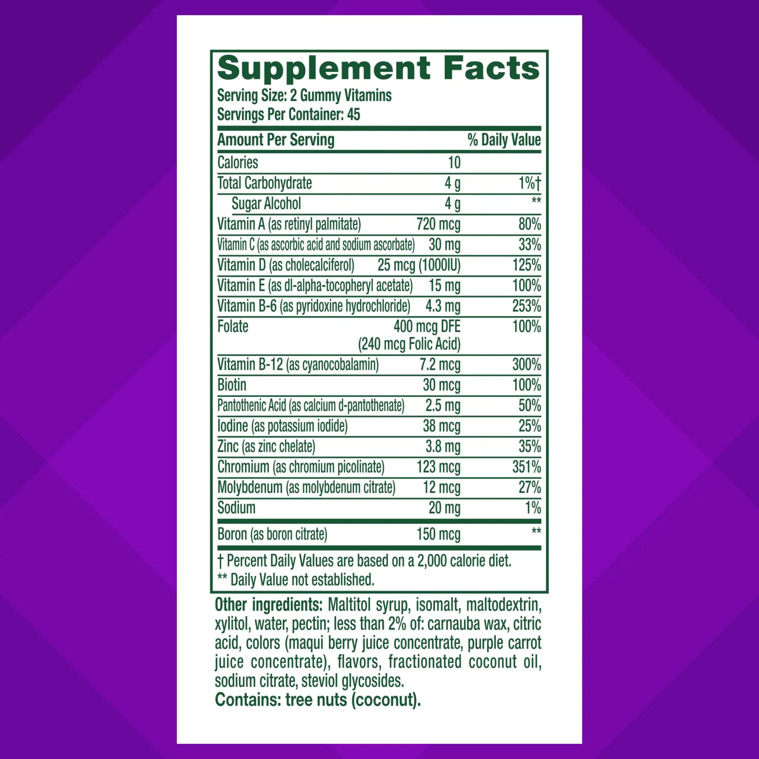 vitafusion Sugar Free Men’s Multi Daily Gummy Multivitamins, Supports Energy Metabolism, Muscle and Immune Health Vitafusion Au supplements