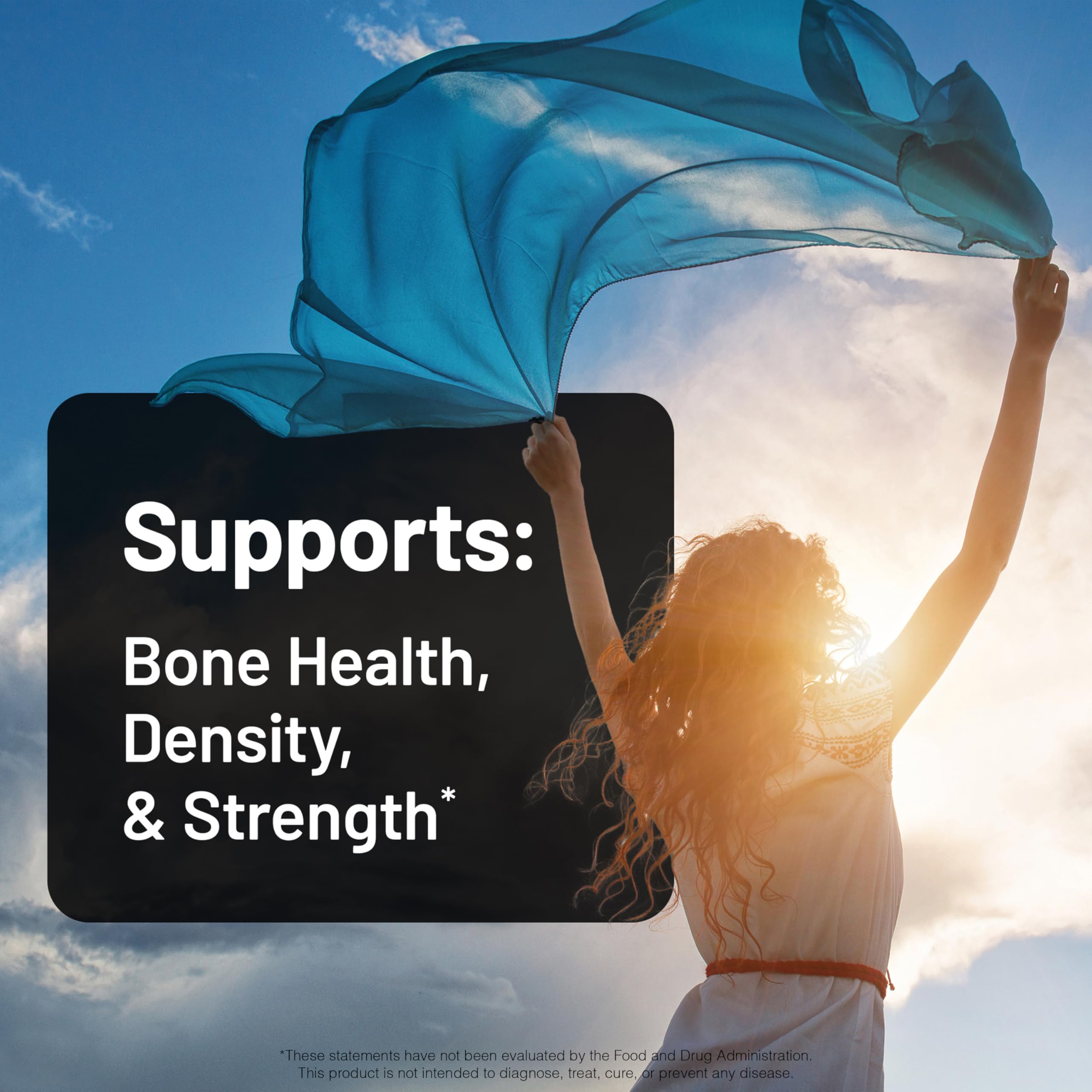 NatureWise Calcium Citrate 500mg Capsules - Supplement for Bone Health - Easy to Digest & Absorb - Vegan, Non-GMO