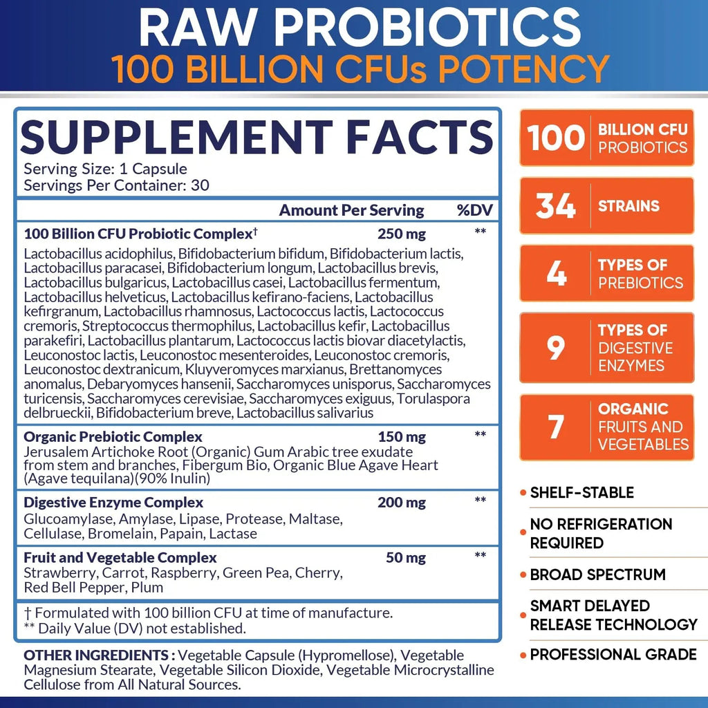 Organic Probiotics 100 Billion CFU, Dr Formulated Probiotics for Women, Probiotics Wholesome Wellness Au supplements