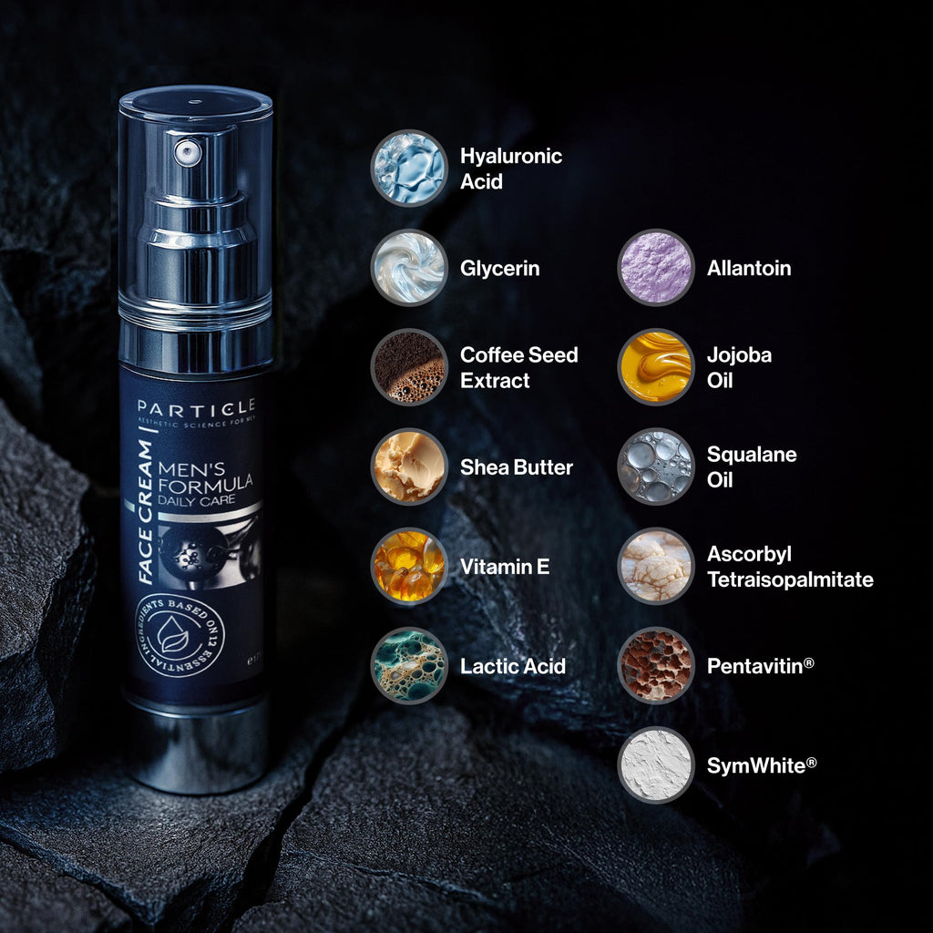 Particle 6-in-1 Face Cream for Men, Men’s Daily Hydrating Moisturizer with Vitamin c