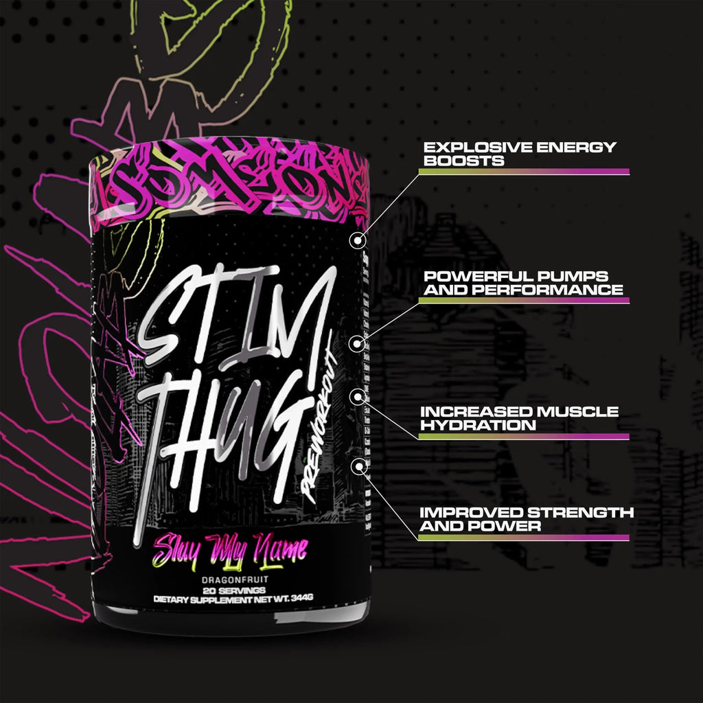 KILO LABS Pre Workout Powder | Stim Thug Preworkout for Men and Women | Hydrating KILO LABS Au supplements