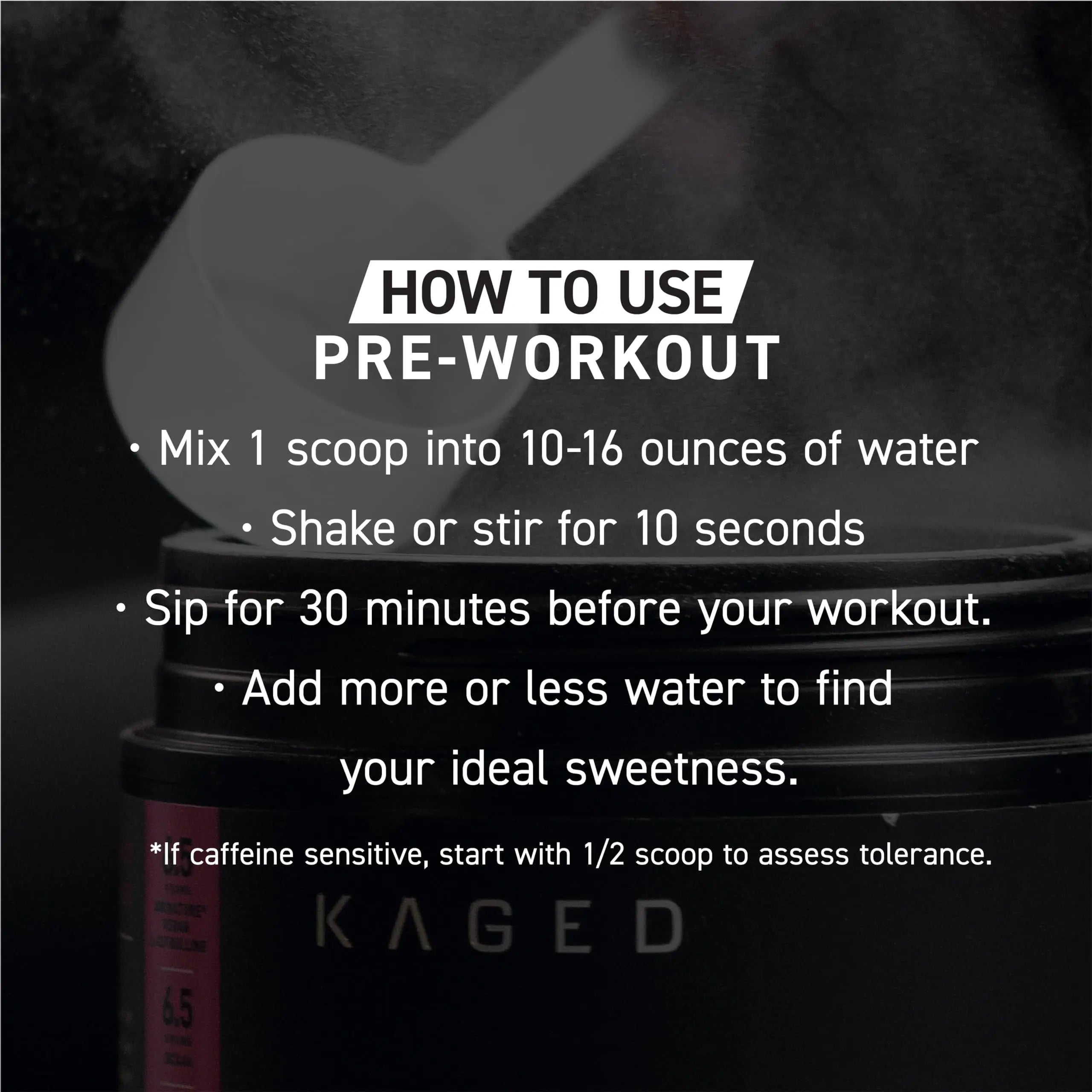 Kaged Stimulant Free Pre Workout Powder | Fruit Punch | Pre-Kaged | Formulated with Creatine, Beta Alanine | No Jitters | 20 Servings Kaged Au supplements
