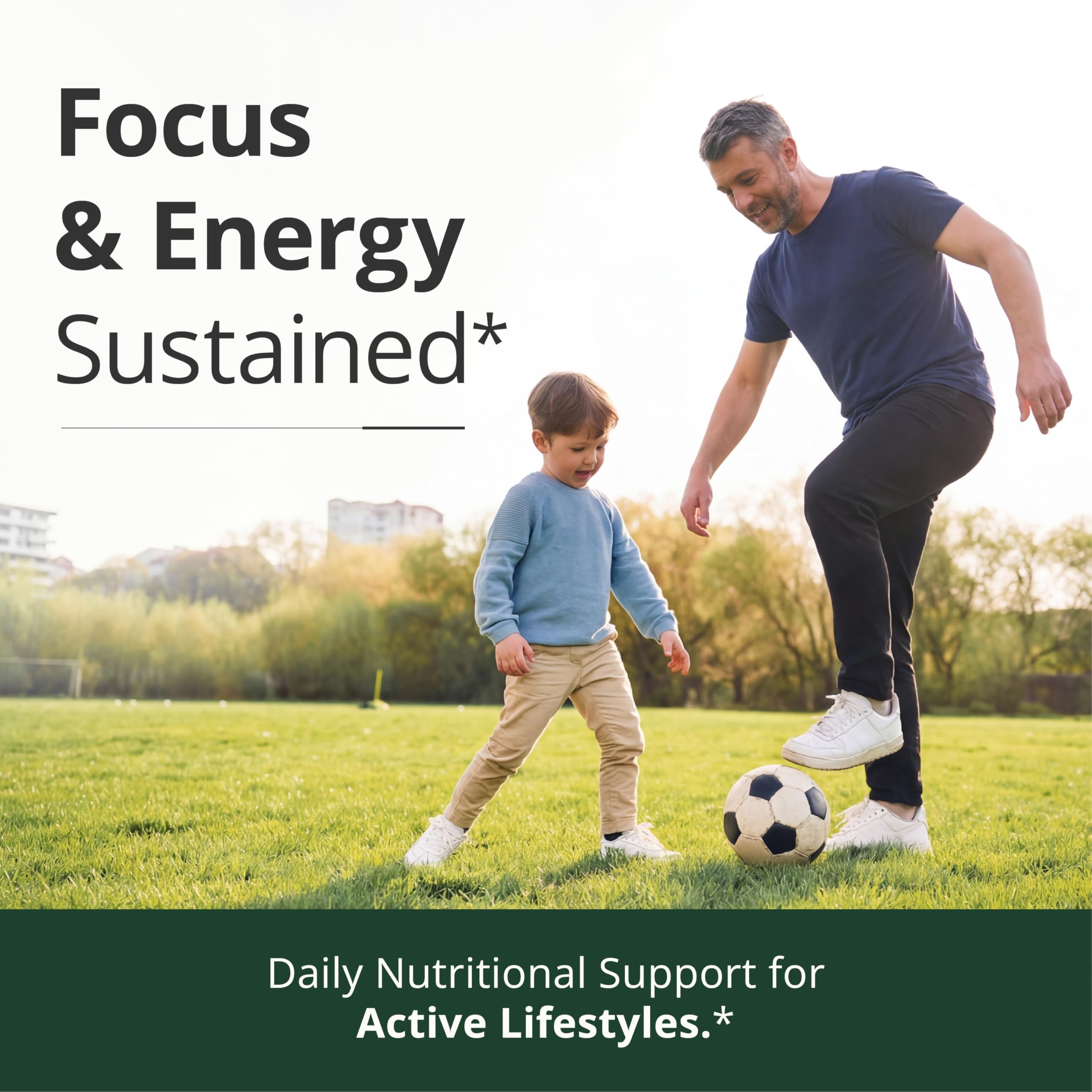 Multivitamin for Men with Methylated Vitamins and Chelated Minerals for Energy, Focus and Immune Health – Premium Daily Mens