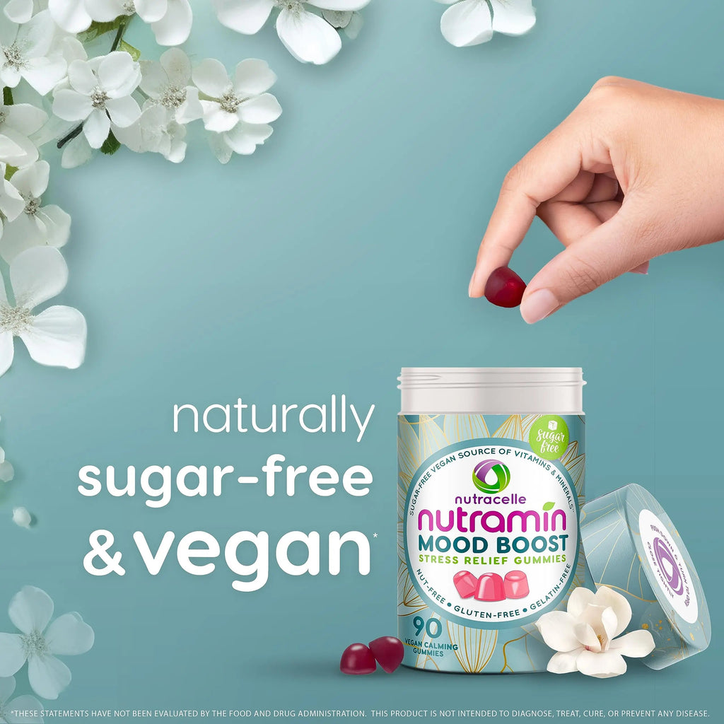 Nutracelle NUTRAMIN Mood Boost Multivitamin Gummy - Delicious & Yummy Anti-Stress Nutracelle Au supplements