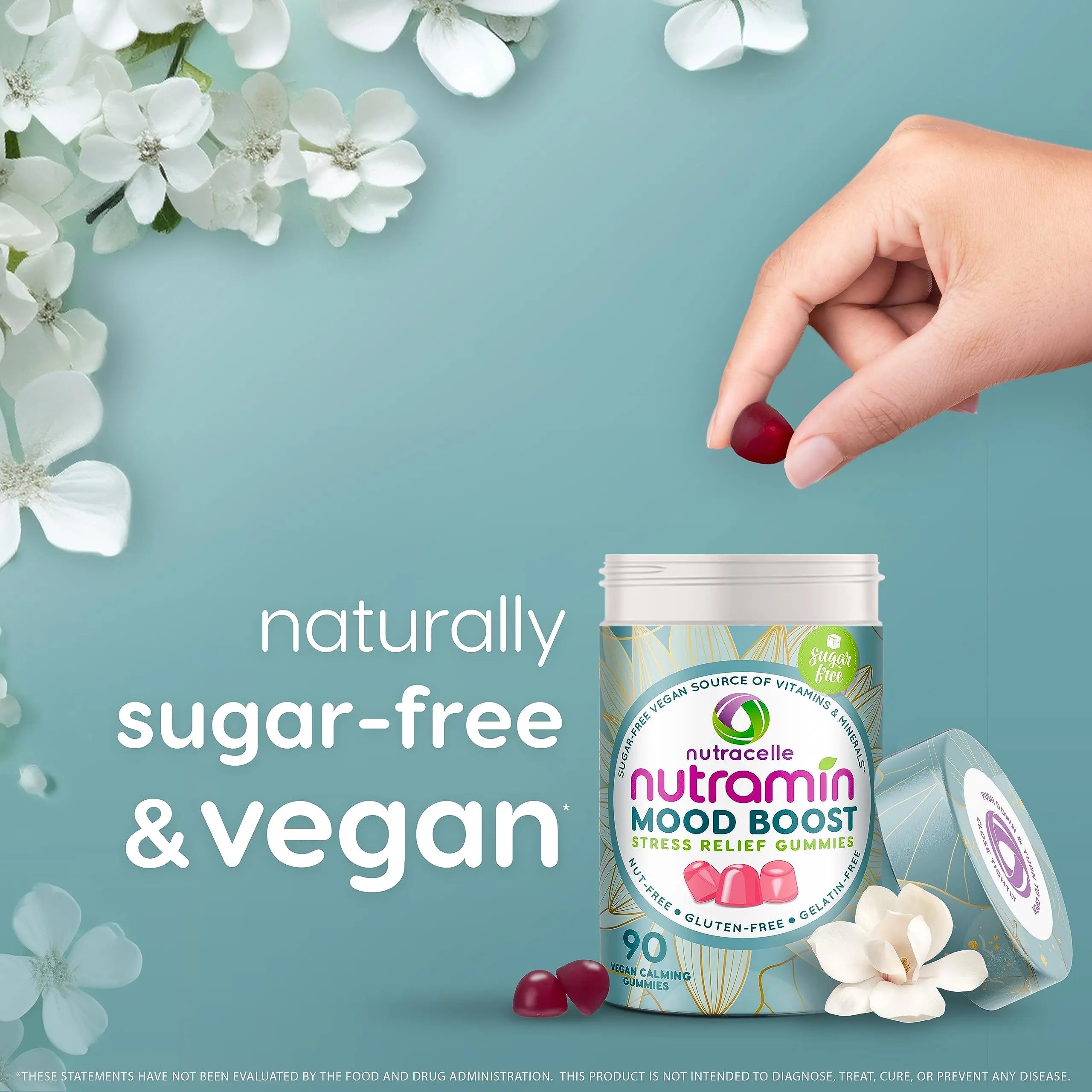 Nutracelle NUTRAMIN Mood Boost Multivitamin Gummy - Delicious & Yummy Anti-Stress Nutracelle Au supplements