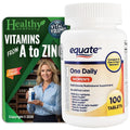 Healthy Surplus Equate One Daily Women's Multivitamin/Multimineral Supplement 100 Tablets and Vital Volumes Vitams Healthy Surplus Au supplements