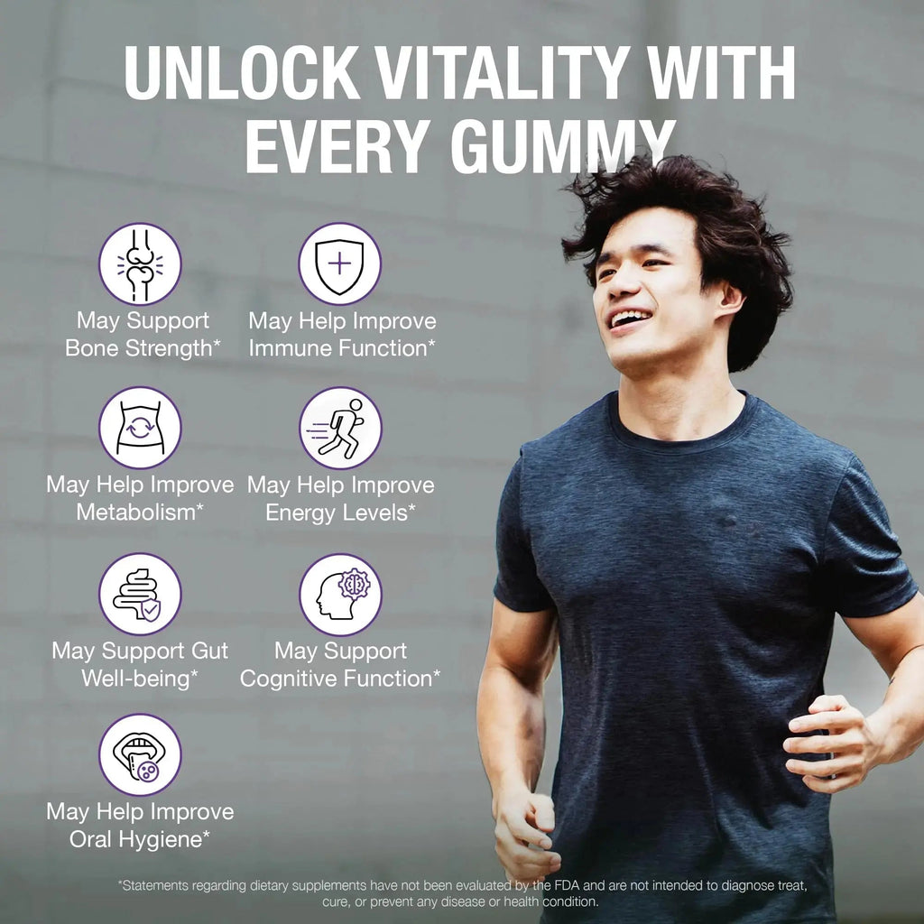 Pure By Nature Mega Multi Gummies, Multivitamin Gummies for Women & Men, Kids Multivitamin Gummies with A, D2, C, E, K, Biotin Pure By Nature Au supplements