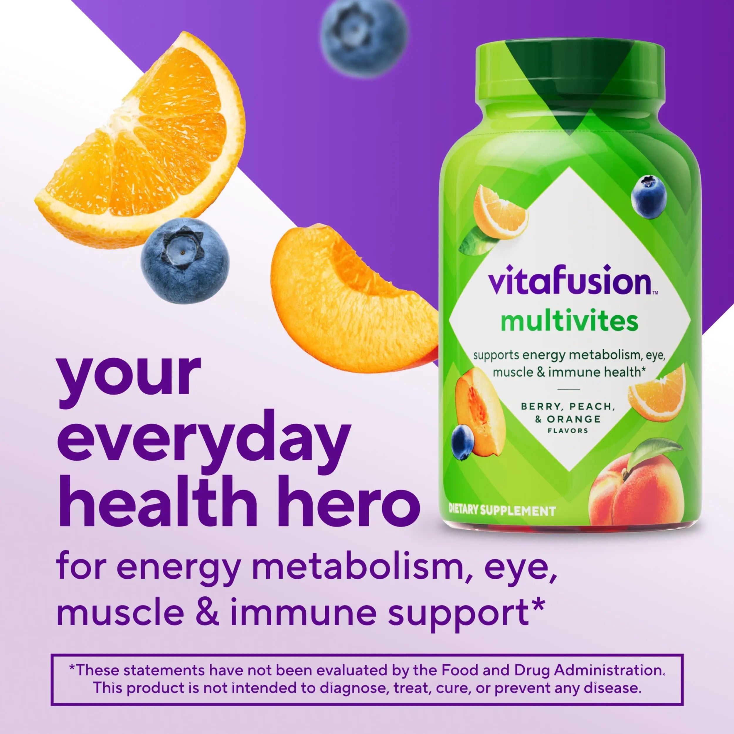 Vitafusion Adult Gummy Vitamins, 120 Count Vitafusion Au supplements