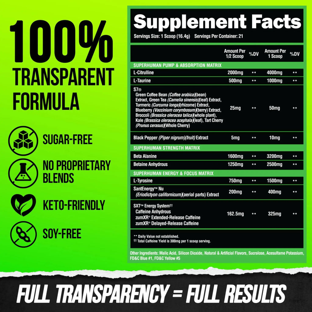 ALPHA LION Superhuman Pre Workout Powder & Post Workout Recovery Bundle, Sustained Energy & Focus + Lean Muscle Growth, Strength & Volume (Hulk Juice & Muscle Marg ALPHA LION Au supplements