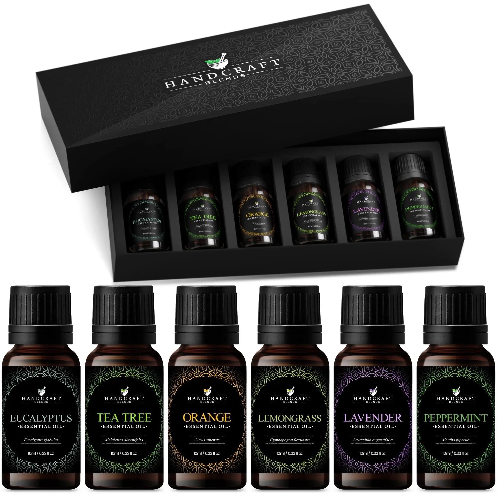 Handcraft Essential Oils Set – Top 6 Essential Oil Diffuser Oils for Home, Candle Making, Aromatherapy Oils Handcraft Blends Au supplements