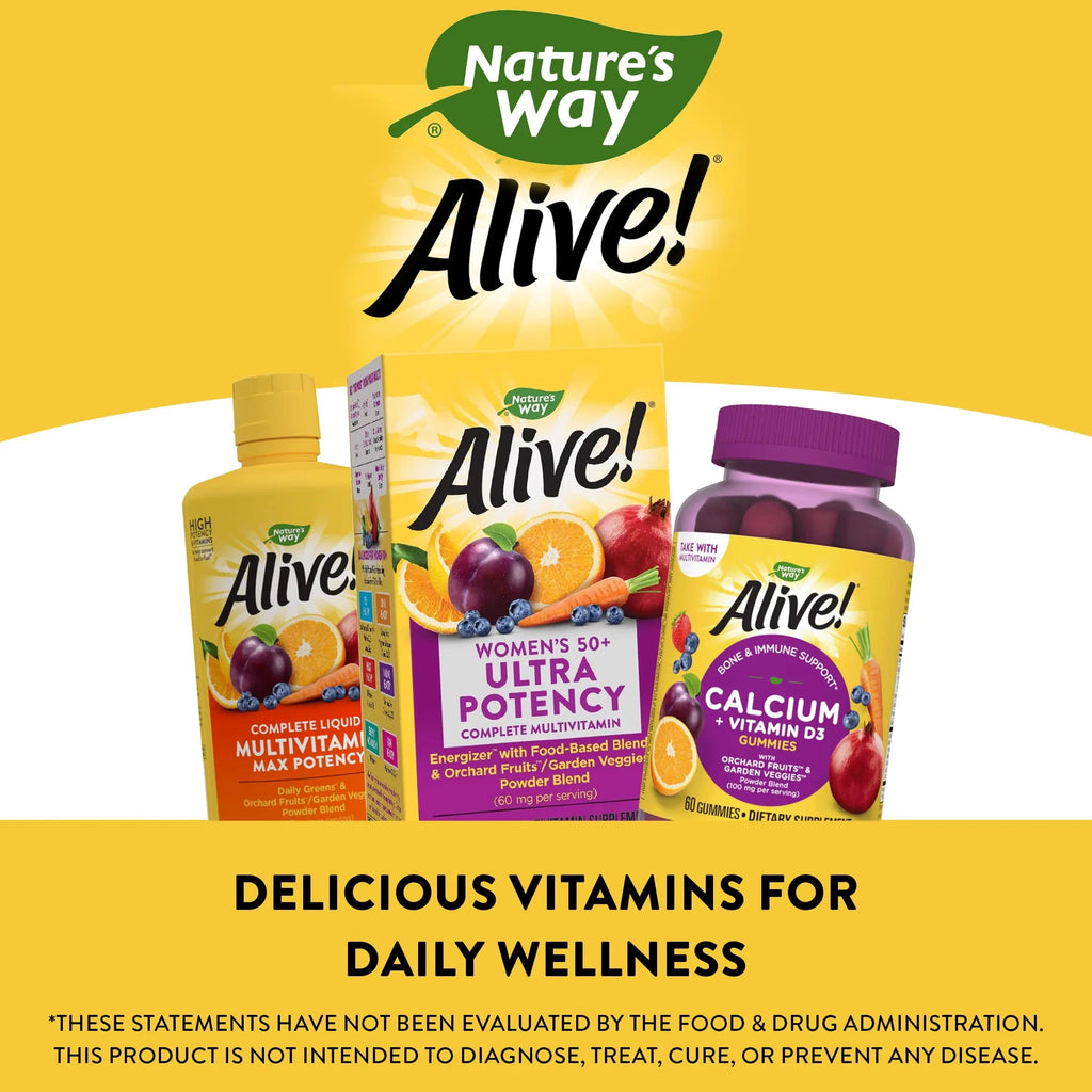 Nature’s Way Alive! Women’s 50+ Ultra Potency Complete Multivitamin Nature's Way Au supplements