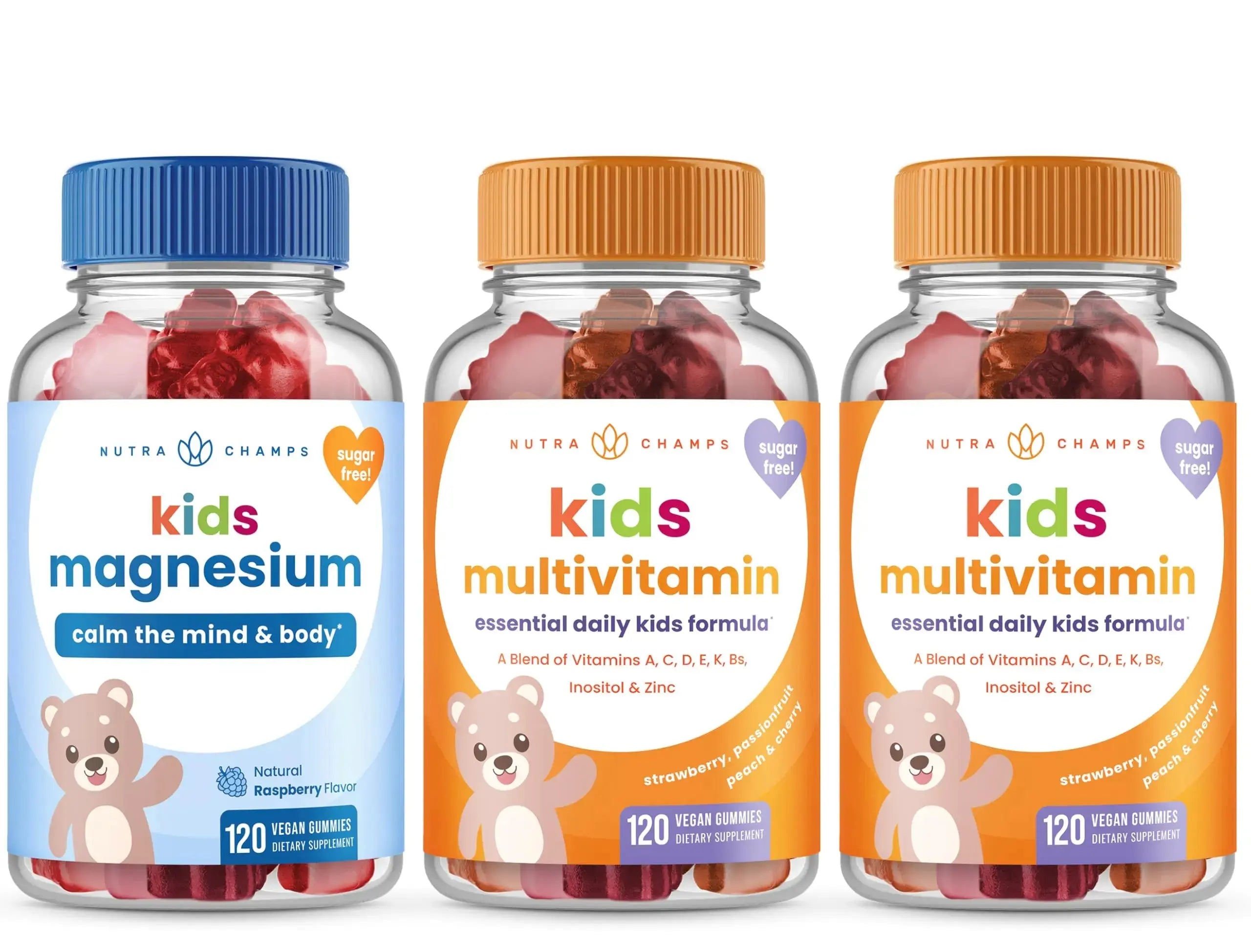 NutraChamps Kids Multivitamins & Kids Magnesium Gummies NutraChamps Au supplements