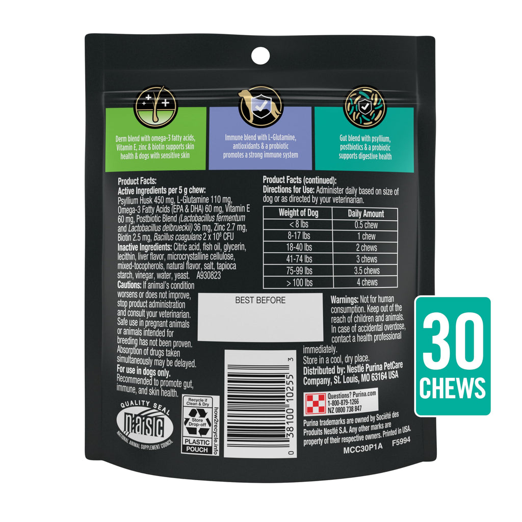 Purina Pro Plan Veterinary Supplements Multi Care Dog Supplements - 30 ct. Pouch Pro Plan Veterinary Diets Au supplements
