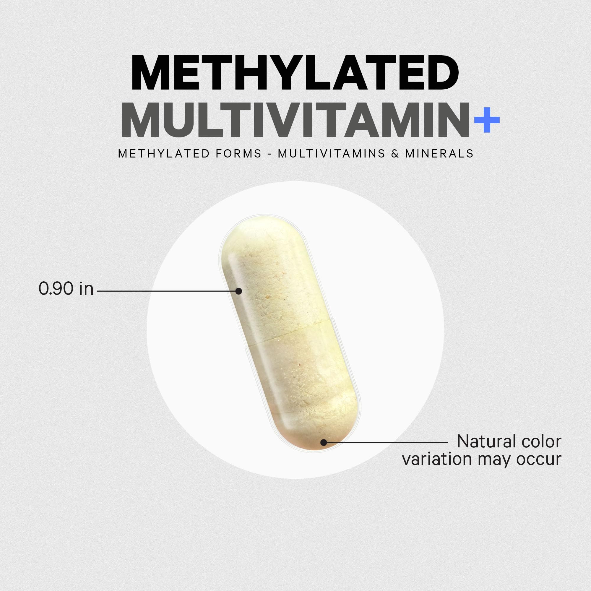 Codeage Methylated Multivitamin Supplement - B-Vitamin, Vitamins A, C, D, E, K2, B12 Methylcobalamin - L-Methylfolate - Magnesium, CoQ10, DIM, Probiotics, Benfotiamine, Lithium, Calcium - 90 Capsules Codeage Au supplements