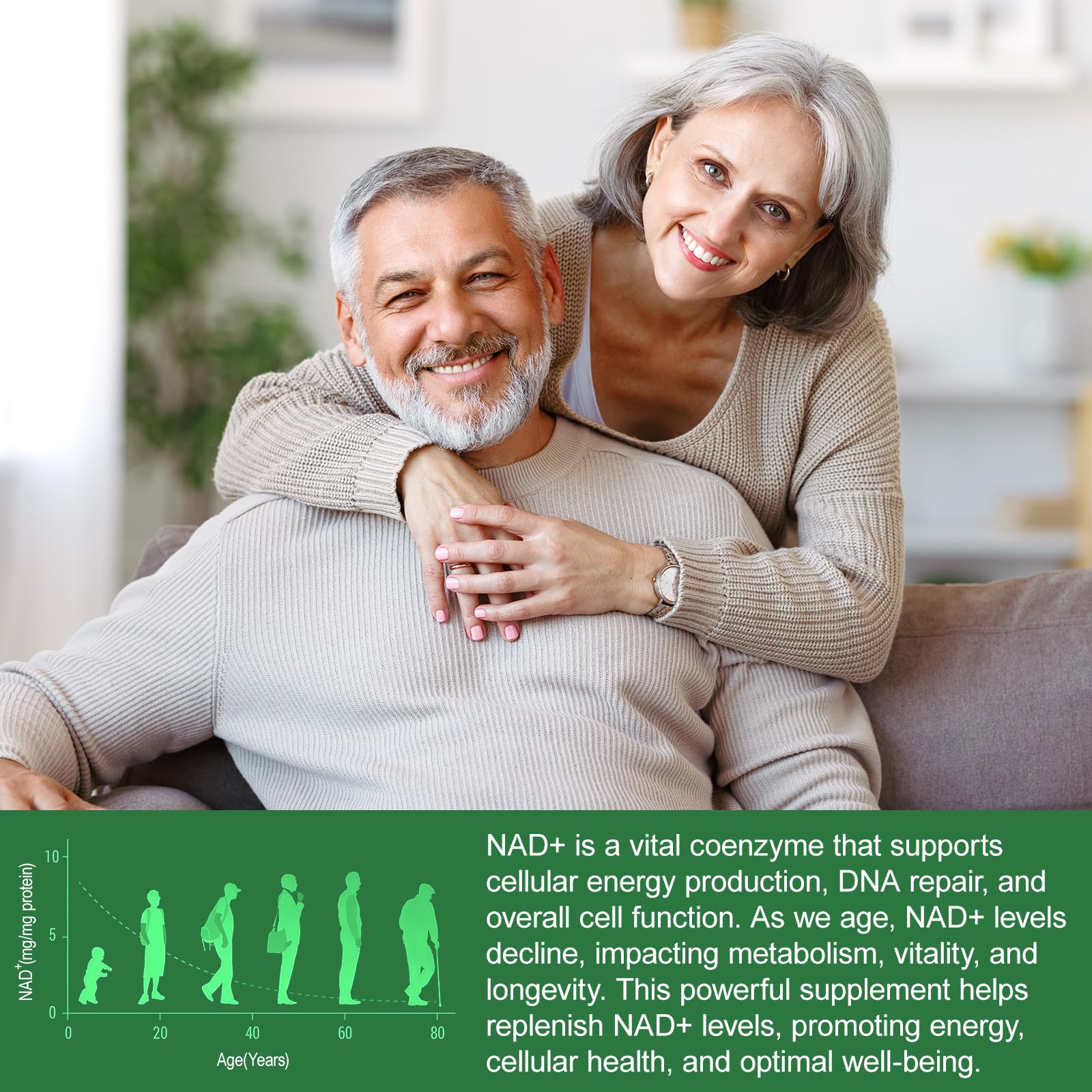 APU.FAIRY NAD Supplement,NAD Nicotinamide Riboside,Extra Strength NAD Alternative Liposomal,Boost NAD & Resveratrol + for Women & Men,Energy Anti-Aging,Cell Regeneration,120 Capsules sack-120 APU.FAIRY Au supplements