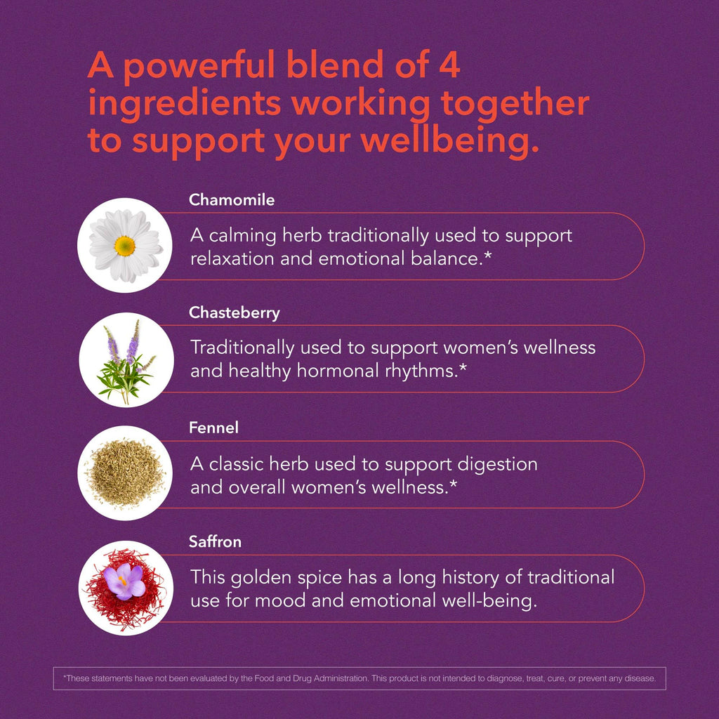 Bioligent Menopause Support Supplement for Women, Hot Flash, Sleep, Mood & Focus Support, Hormone-Free with Maca, Ginseng, Chamomile & Saffron, Non-GMO, 60 Capsules, 30 Day Supply BIOLIGENT Au supplements