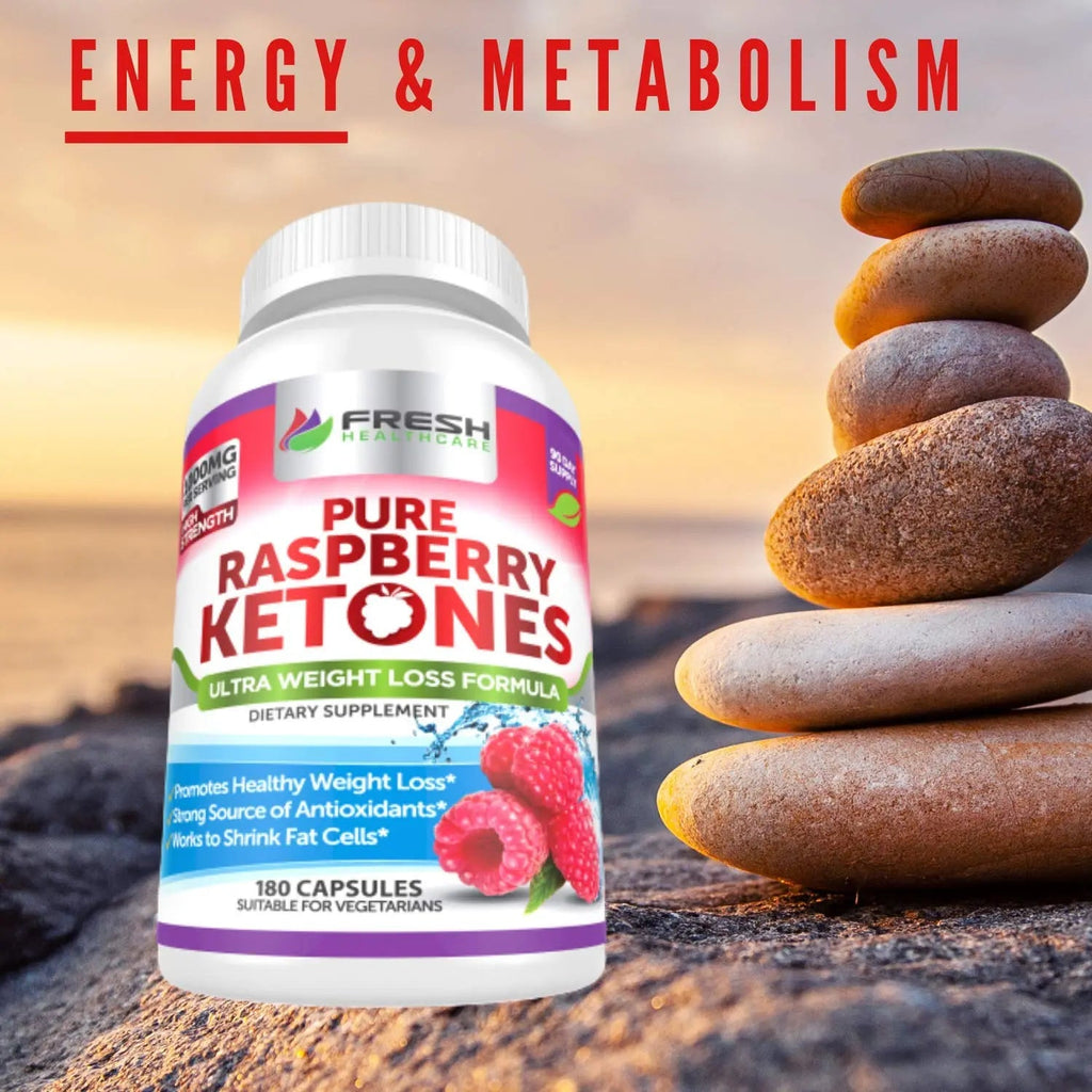 FRESH HEALTHCARE Pure 100% Raspberry Ketones Max 1000mg Per Serving - 3 Month FRESH HEALTHCARE Au supplements