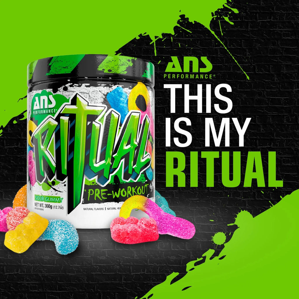 ANS Performance Ritual Pre Workout (30 Servings, 12.7 oz) - Complete Preworkout Formula ANS Performance Au supplements