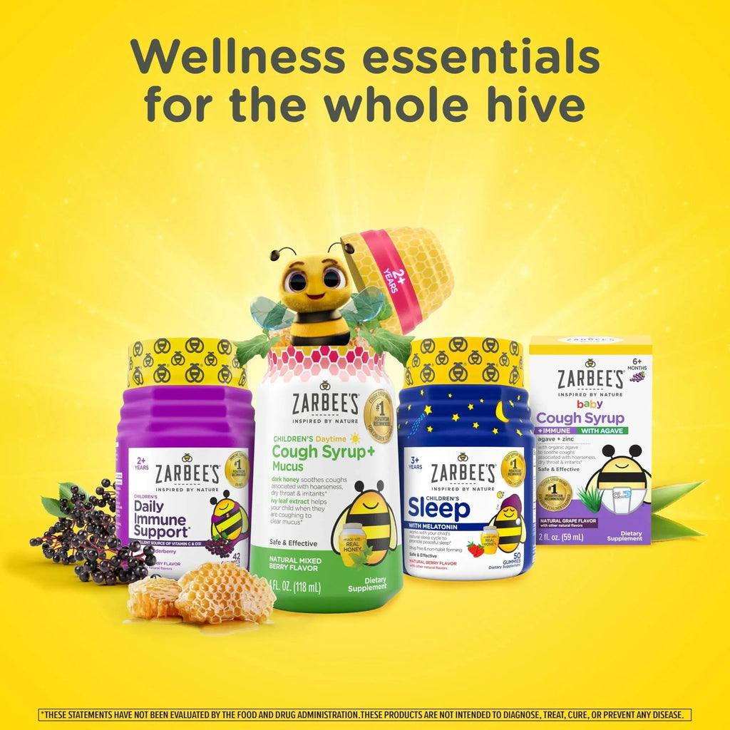 Zarbee's Kid's Complete Multivitamin + Probiotic Gummies with Vitamins A B C D E & zinc for Digestive Health Easy To Chew Kids Daily Multivitamin Gummies Natural Fruit 70 Count Zarbee's Au supplements