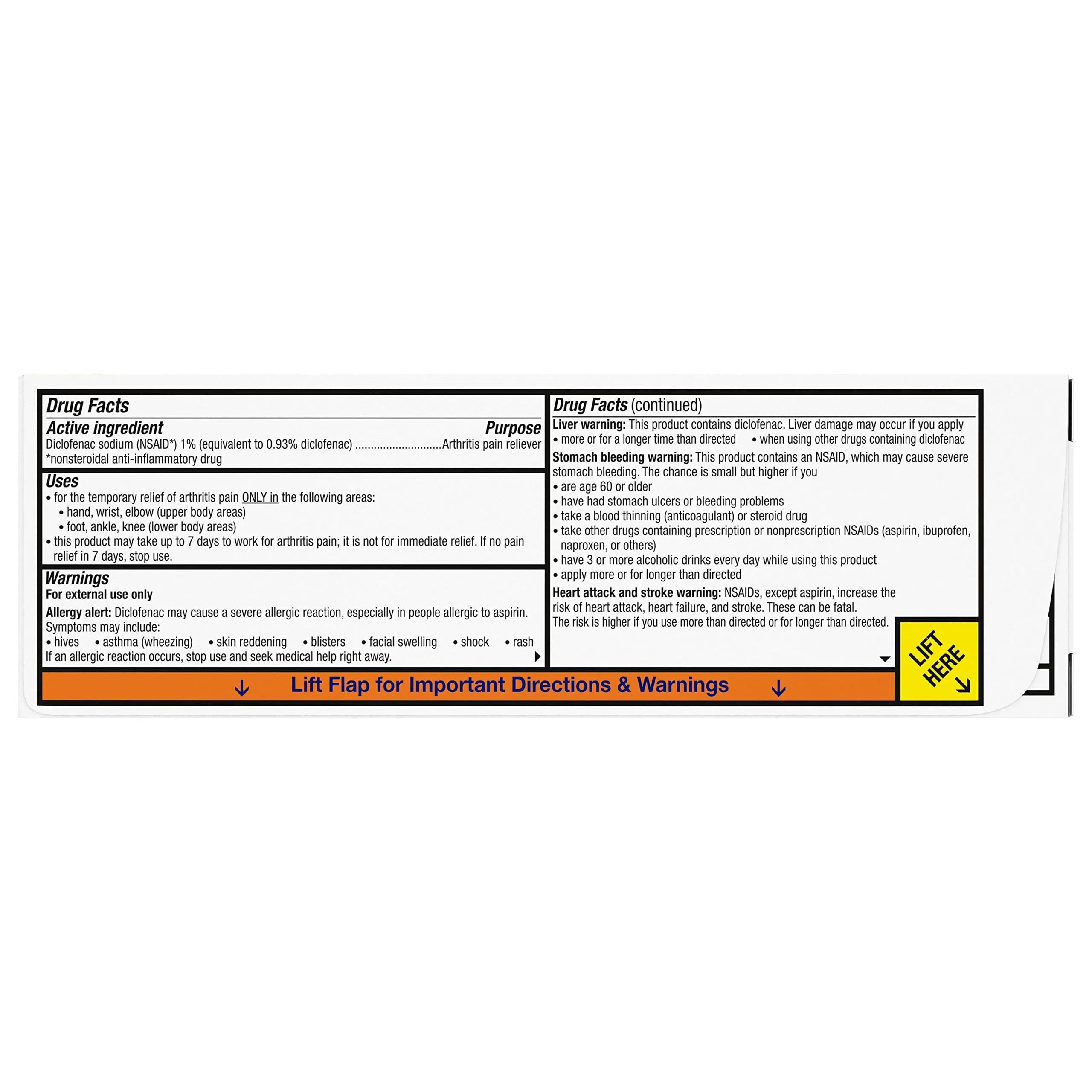 Voltaren Arthritis Pain Gel for Powerful Topical Arthritis Pain Relief, No Prescription VOLTAREN Au supplements