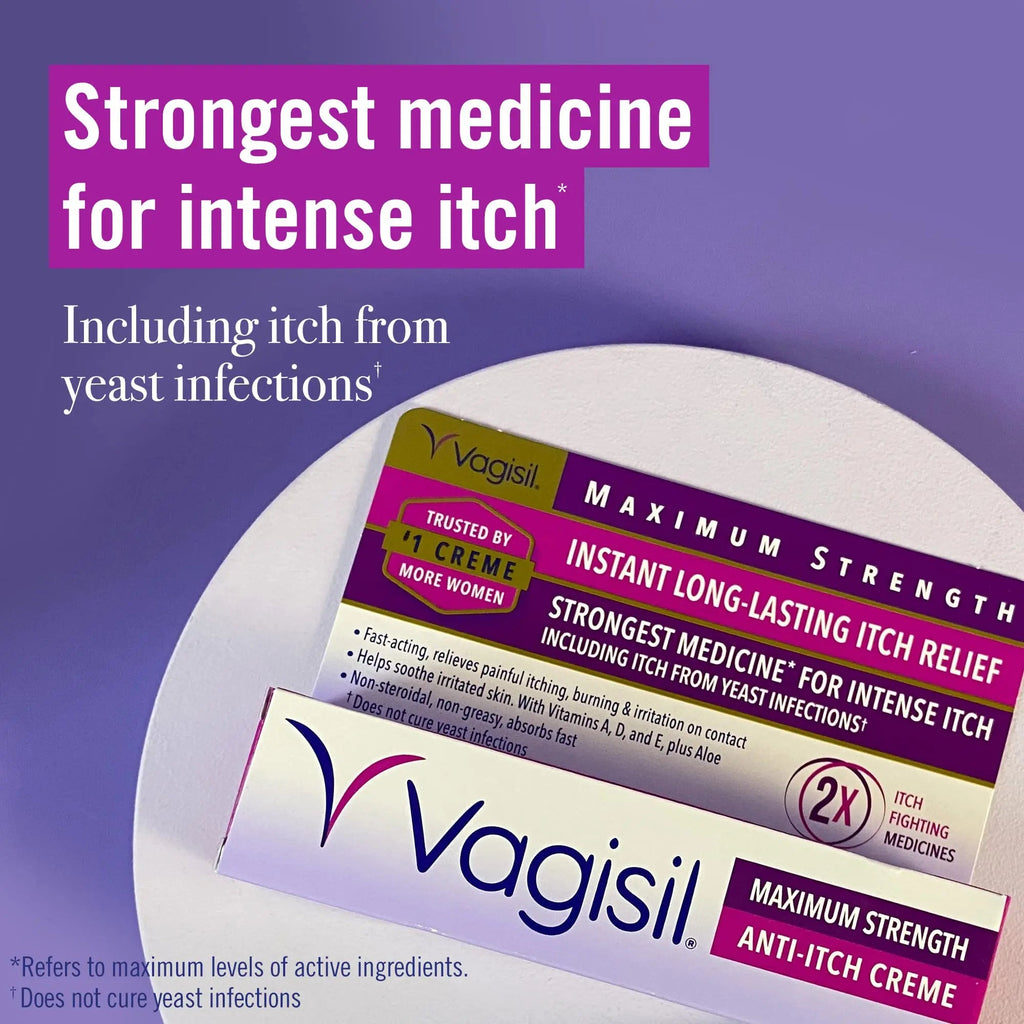 Nature's Way Probiotic Pearls for Women & Vagisil Maximum Strength Feminine Anti-Itch Cream Nature's Way Au supplements