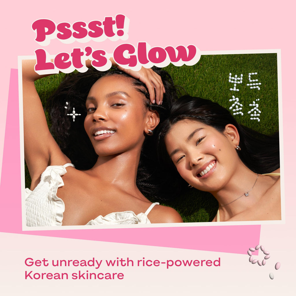 The Face Shop Rice Water Bright Foaming Facial Cleanser with Ceramide, Gentle Face Wash for Hydrating & Moisturizing,