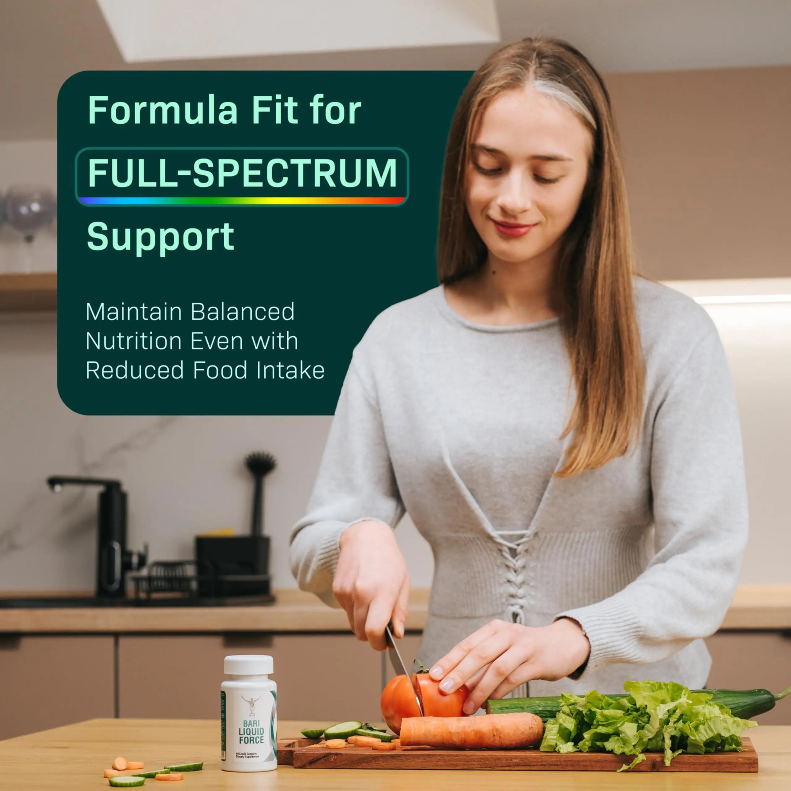Bariatric Multivitamin with Iron – 2 Softgels Daily, Liquid-Filled Rapid-Absorption Softgels for Gastric Sleeve & Bypass Patients – Bari Liquid Force Universal Body Labs Au supplements