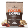 Focus Coffee Mushroom Blend, Nootropic Complex Coffee, Supports Alertness and Clarity, (Lion’s Mane, Cordyceps, Turkey Tail) Green Coffee Bean Instant Coffee for Focus & Gut Health, 30 Servings Rapid Fire Au supplements