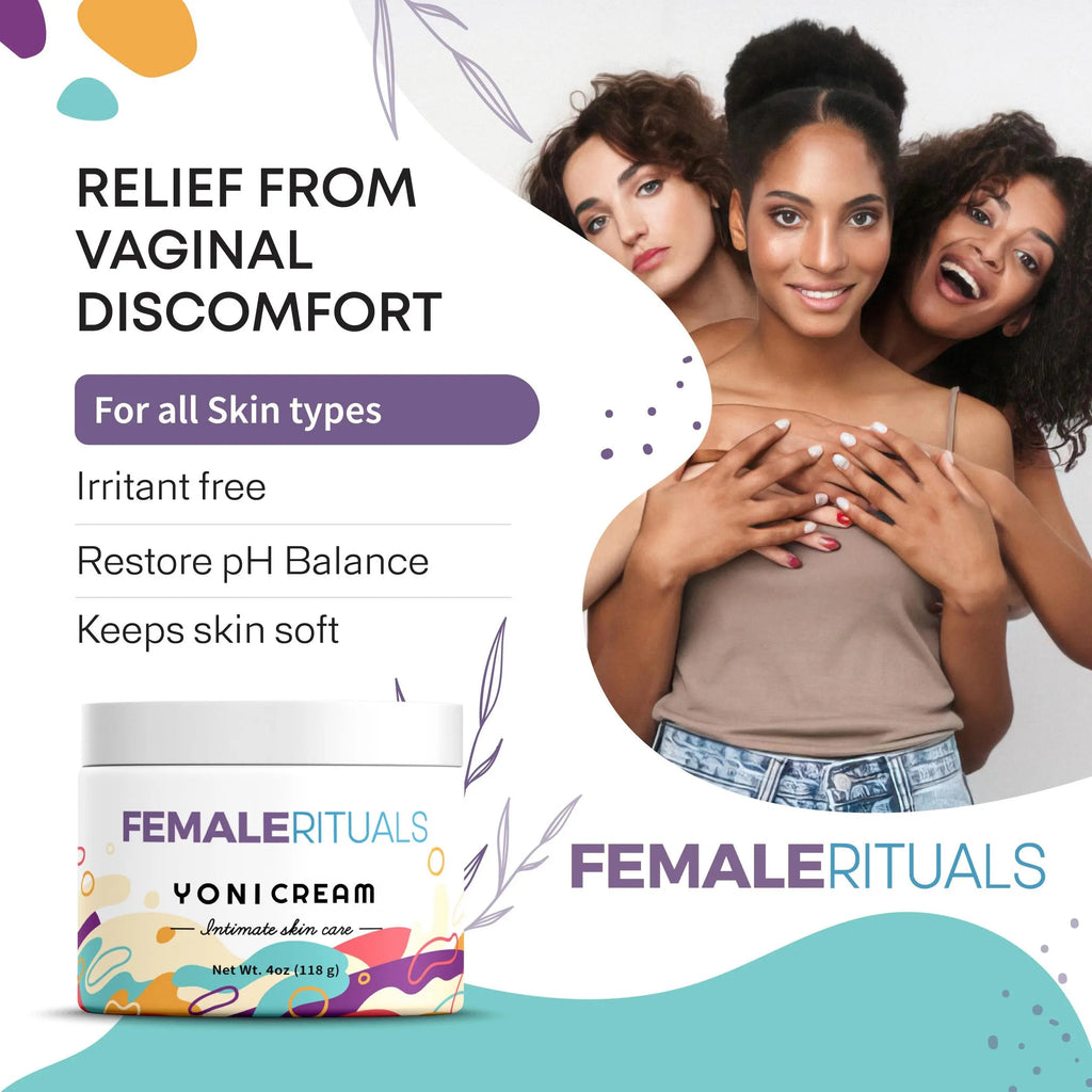 FEMALE RITUALS Vulva Moisturizing Cream - Vulva Care Balm - Clinically Tested Vaginal Moisturizer FEMALE RITUALS Au supplements
