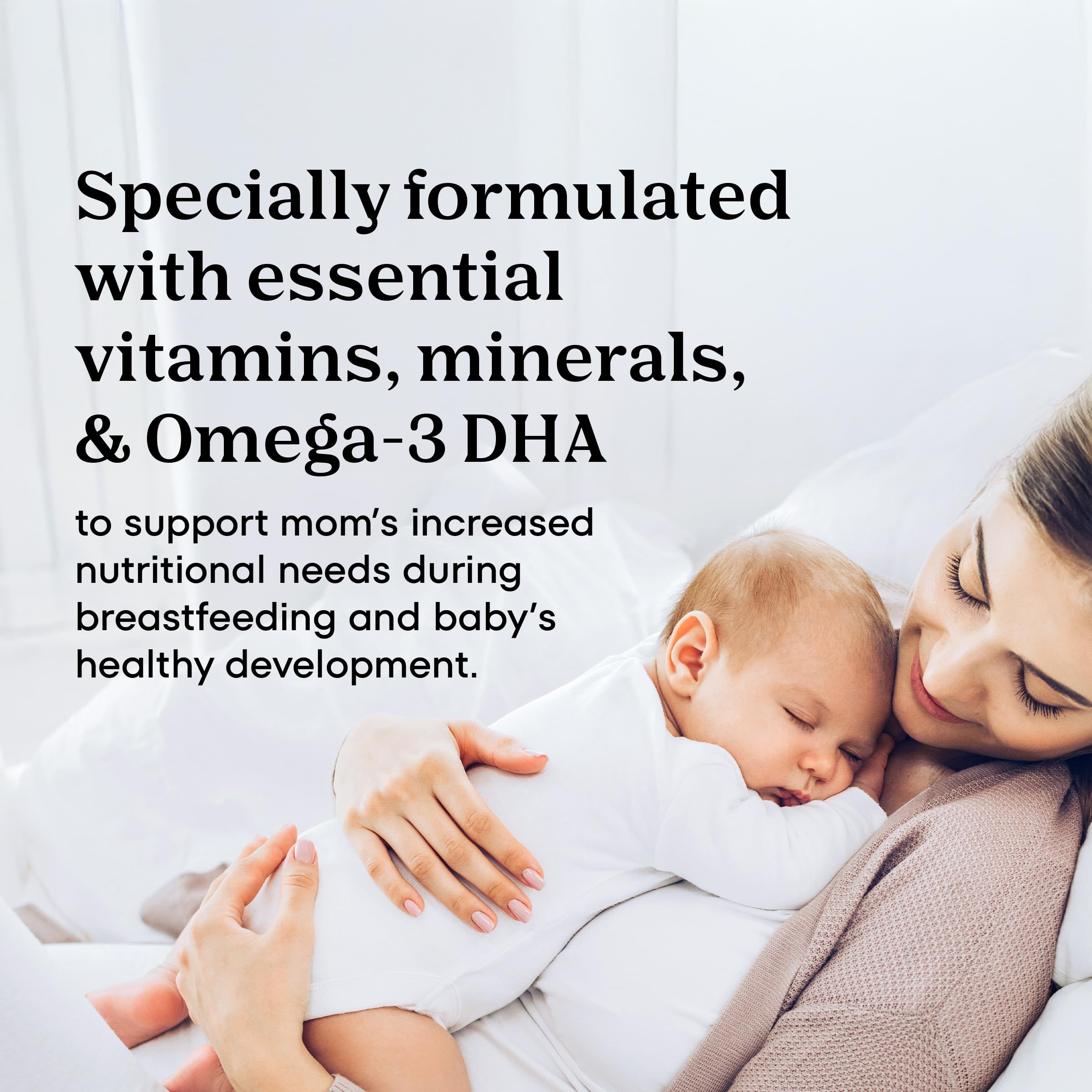 One A Day Postnatal Vitamins for Women, Postnatal Multivitamin with Folic Acid, Omega-3 DHA, B Vitamins, Support Immune Health, Breastfeeding