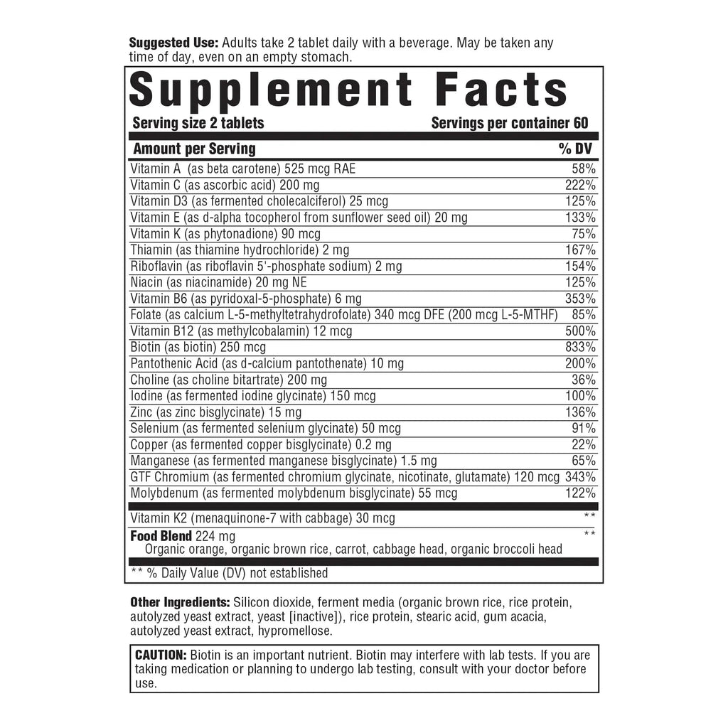 Innate Response Formulas Men’s 40+ Multivitamin - Daily Multivitamin for Men 40 and Over - Iron-Free - Includes Vitamins B12, B6, and D3 Innate Response Formulas Au supplements