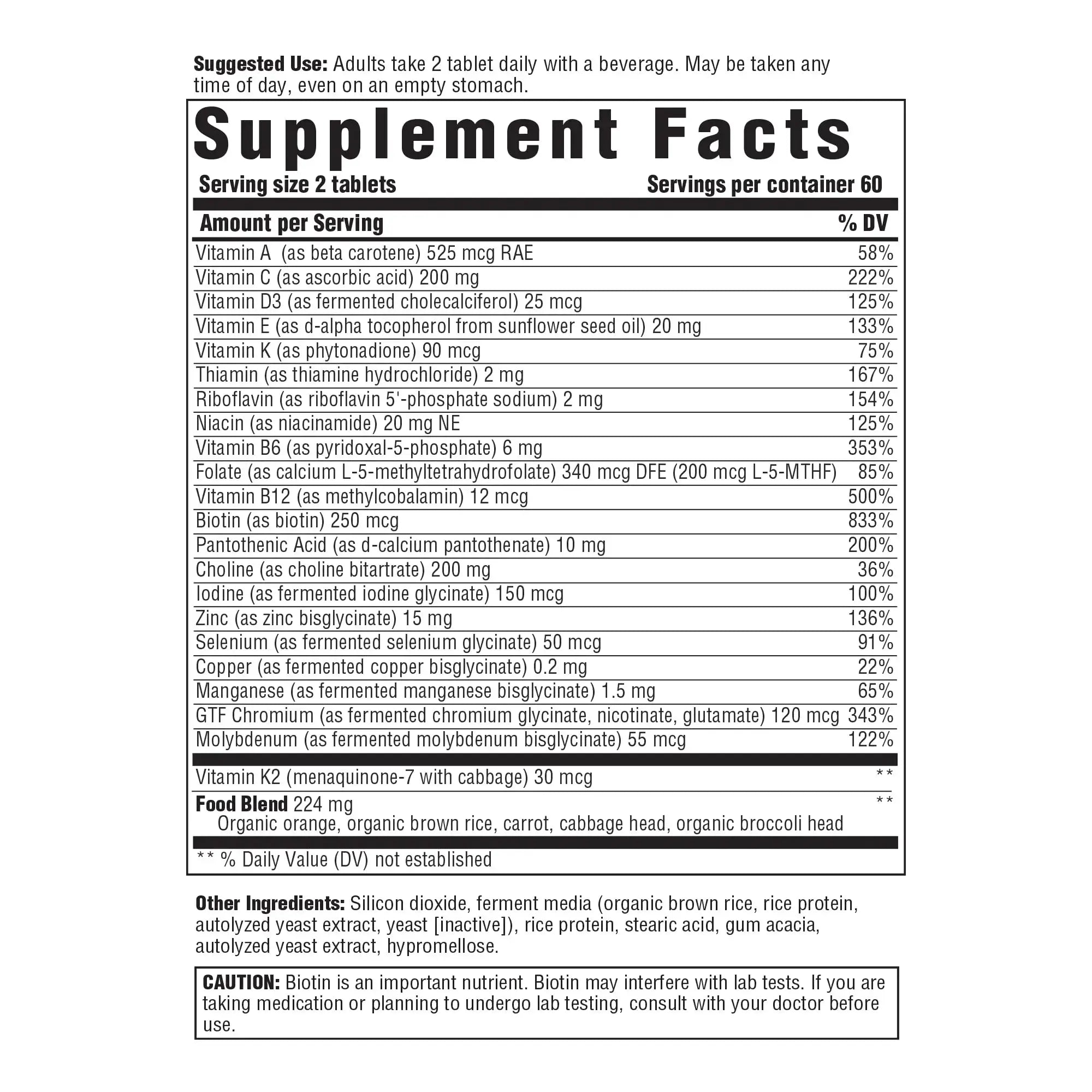Innate Response Formulas Men’s 40+ Multivitamin - Daily Multivitamin for Men 40 and Over - Iron-Free - Includes Vitamins B12, B6, and D3 Innate Response Formulas Au supplements
