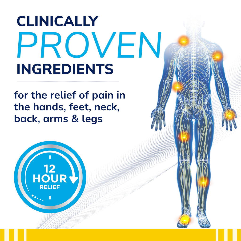 Dr. Scholl’s Clinical Strength 12-Hour Pain Relief Liquid Roll-On, 3 oz - 4% Lidocaine for Powerful Numbing, Instant Cooling Pain Relief with Menthol, Added Urea, Use on Hands, Feet, Neck, Back & Legs Dr. Scholl's Au supplements