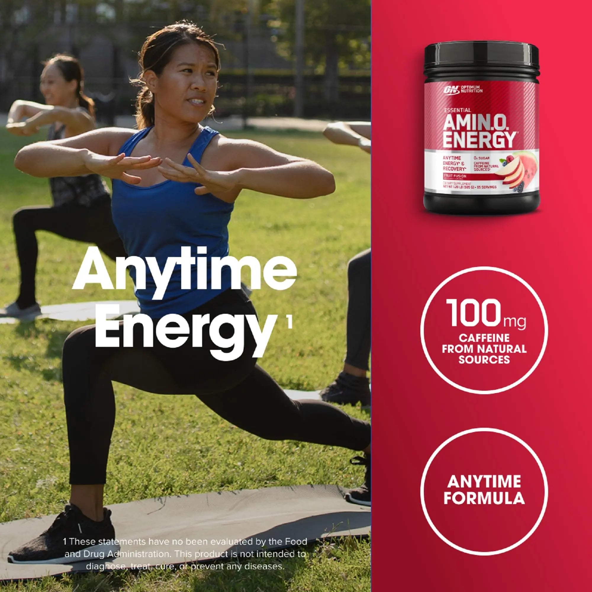 Optimum Nutrition Amino Energy - Pre Workout with Green Tea, BCAA, Amino Acids Optimum Nutrition Au supplements