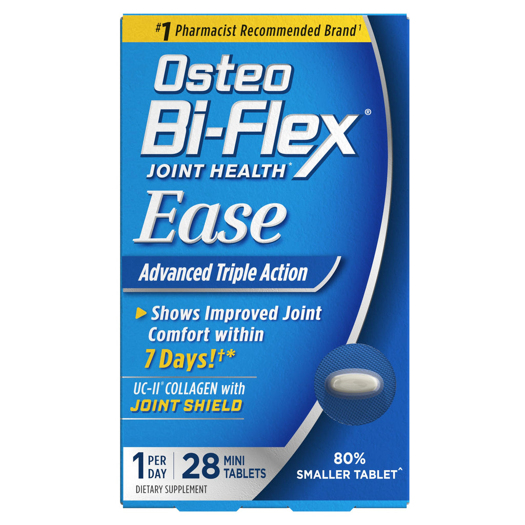 Osteo Bi-Flex Ease Advanced Triple Action with Vitamin D Joint Supplements, Mini-Tablets, 28 Count Osteo Bi-Flex Au supplements
