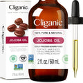 Cliganic Non-GMO Jojoba Oil for Skin, Hair & Face (2oz) | 100% Pure, Natural Cold Pressed Unrefined Cliganic Au supplements