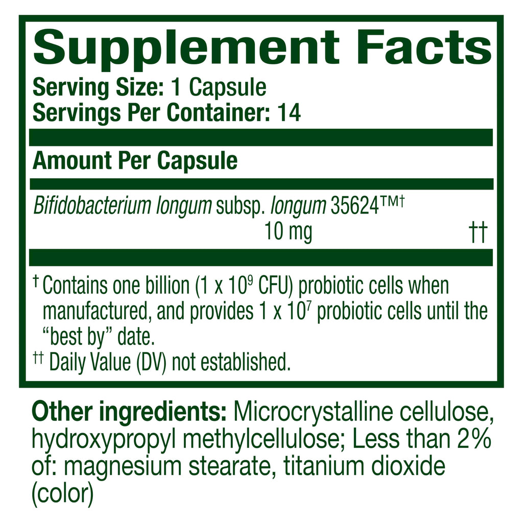 Align Probiotic, 24/7 Digestive Support*§, Probiotics for Women and Men, Probiotics for Digestive Health, Men and Womens Probiotic Capsules Help Relieve Occasional Bloating & Gas*, 14 Capsules Align Au supplements