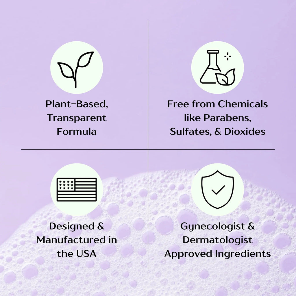 Violet Vibes Ultra-Gentle Feminine Wash | pH-Balancing, Nourishing, Odor-Control Violet Vibes Au supplements