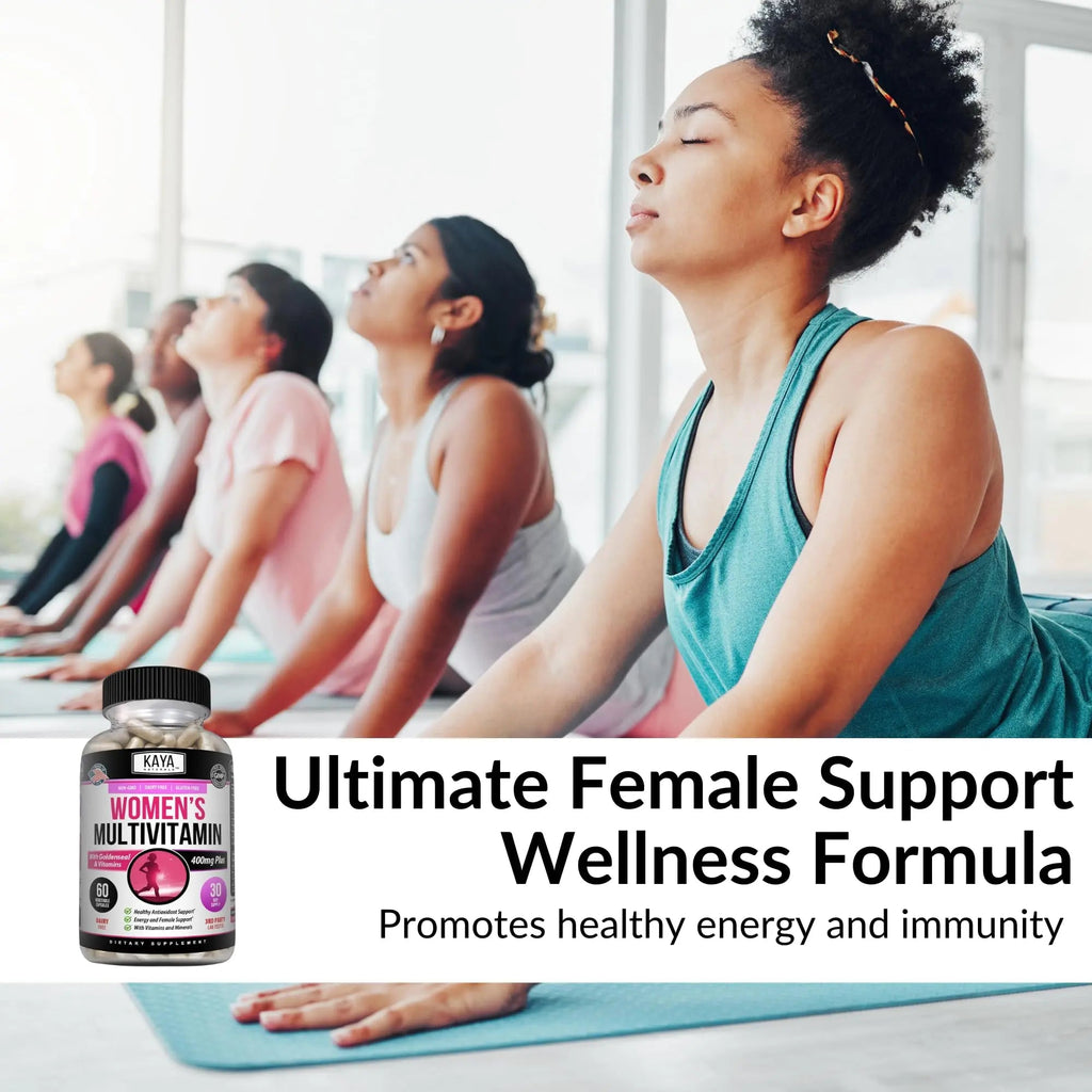 Kaya Naturals Women's Multivitamin, Overall Healthy Antioxidant, and Immune Support, Vitamins A, D, C, E, Biotin Kaya Naturals Au supplements