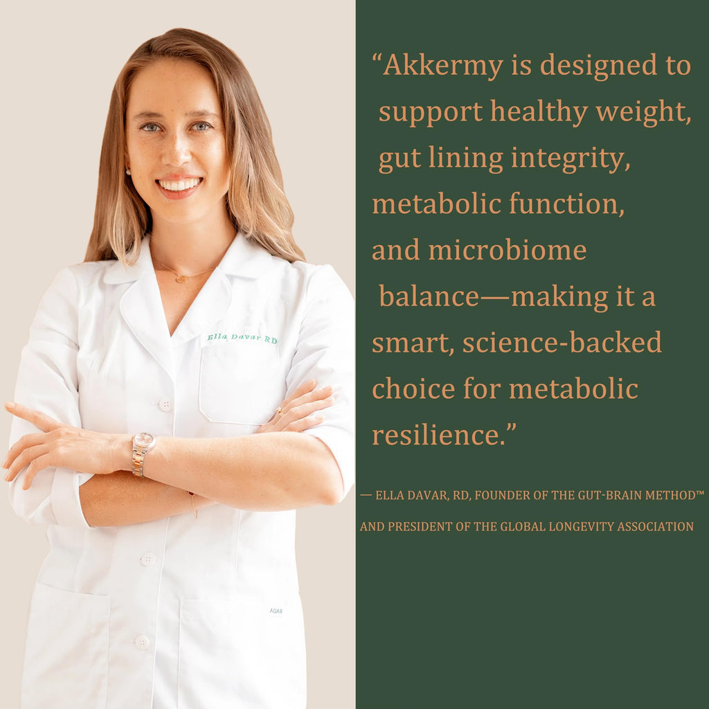 Akkermansia Probiotic for Appetite Suppressant & Craving Control | Increases GLP-1 for Weight Loss | 60 Day Supply | Made in USA | Bacillus Coagulans, B2, D3 & Chromium | SIBO Friendly, Vegan Akkermy Au supplements