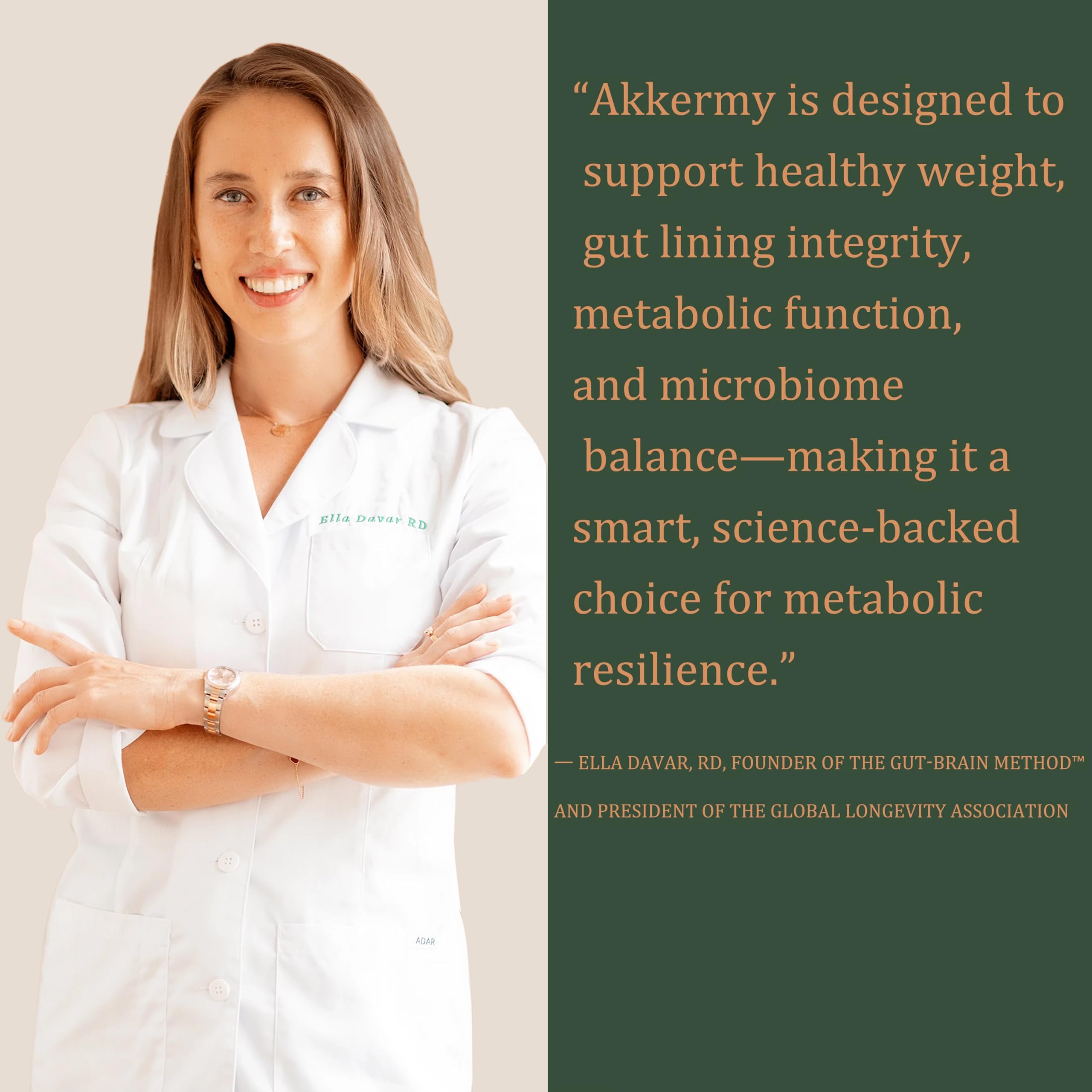 Akkermansia Probiotic for Appetite Suppressant & Craving Control | Increases GLP-1 for Weight Loss | 60 Day Supply | Made in USA | Bacillus Coagulans, B2, D3 & Chromium | SIBO Friendly, Vegan Akkermy Au supplements