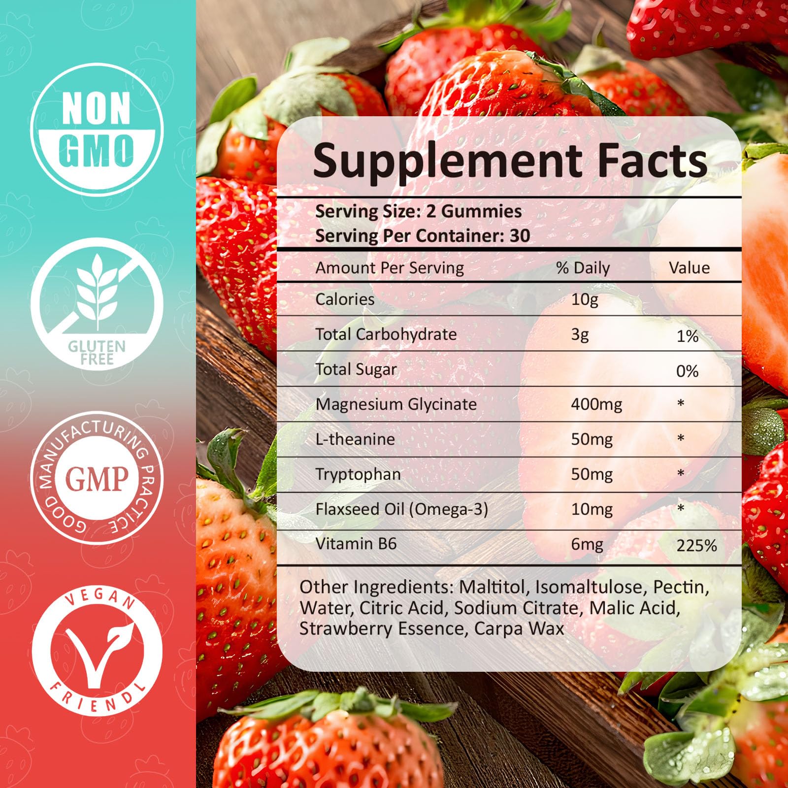 Magnesium Glycinate Gummies 400mg, Sleep & Relaxation Support, Sugar Free Vegan Magnesium Gummies for Adults Magnesium Supplements for Muscle Cramps, Stress Relief, Calm Mood,High Absorption, 60 Count Terbalroot Au supplements