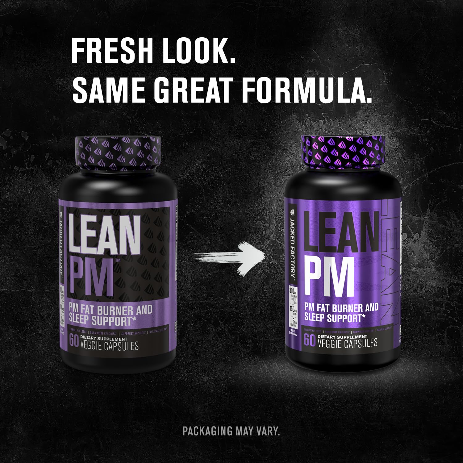 Jacked Factory Lean PM Night Time Fat Burner, Sleep Aid Supplement, & Appetite Suppressant Jacked Factory Au supplements
