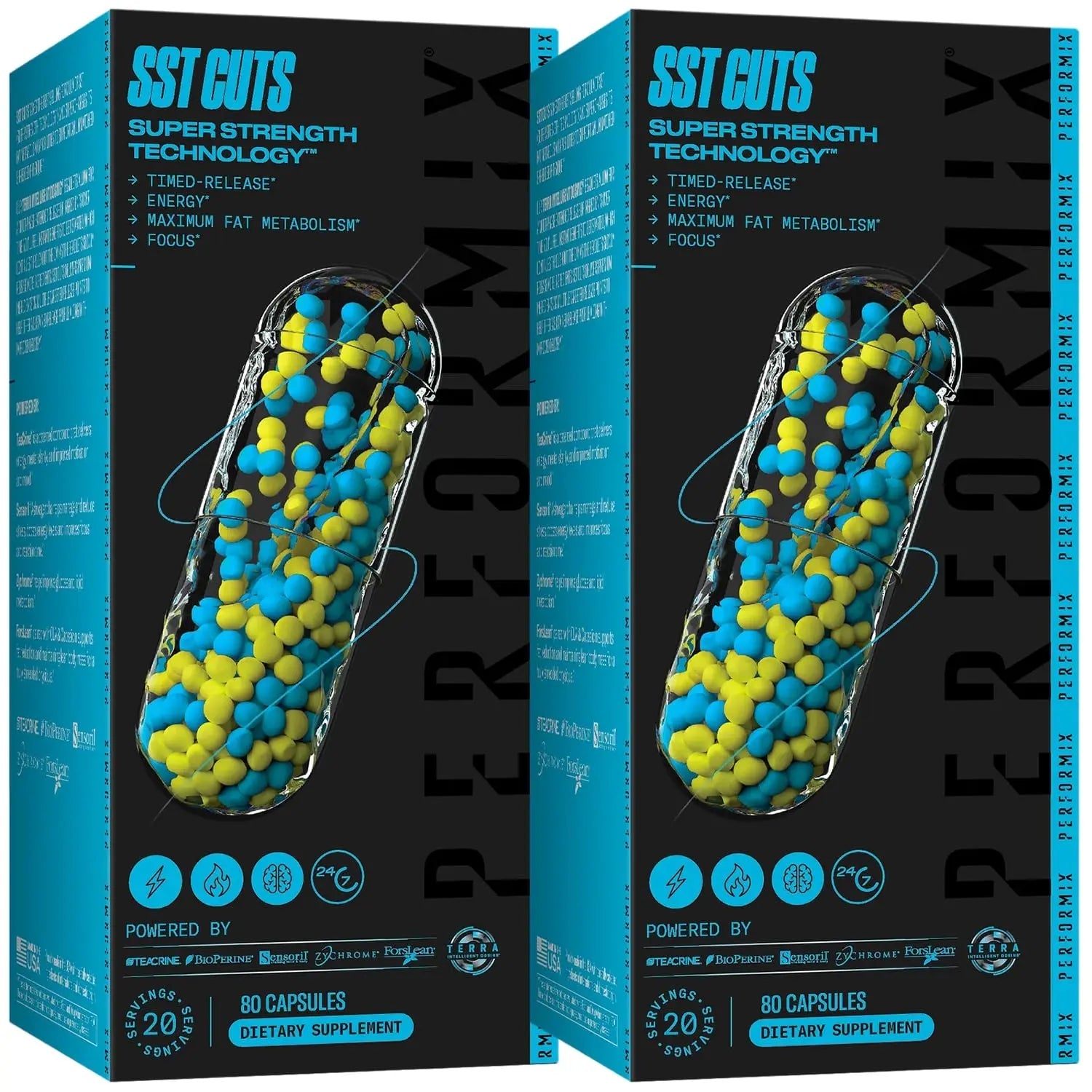 PERFORMIX - SST Cuts - Thermogenic with CLA - Energy, Focus & Mood PERFORMIX Au supplements